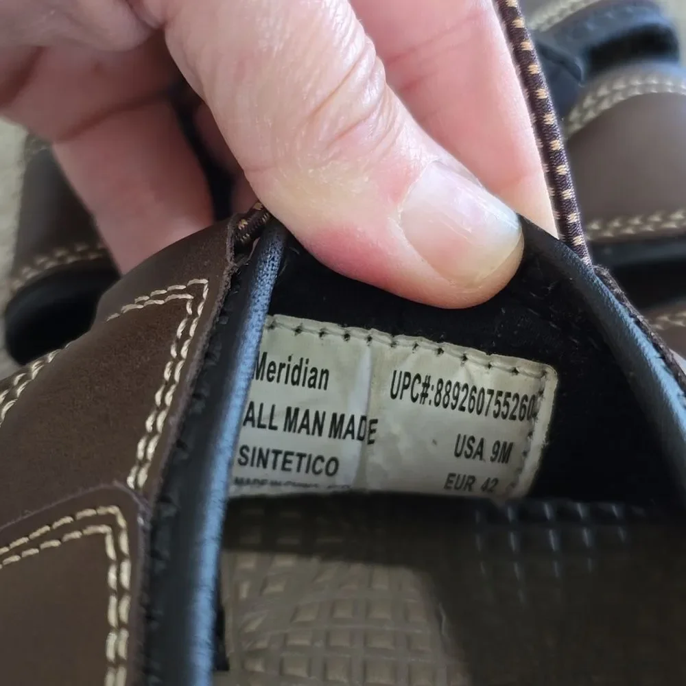 Eddie Bauer Meridian Brown Sandals - Size 9